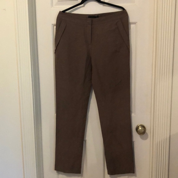 Jenni Kayne Pants - Jenni Kayne Silk Linen Brown pants size 8